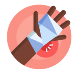 plaster-on-hand-icon