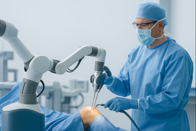 The Future of Knee Surgery: How Robotic Technology Delivers Better Precision & Recovery