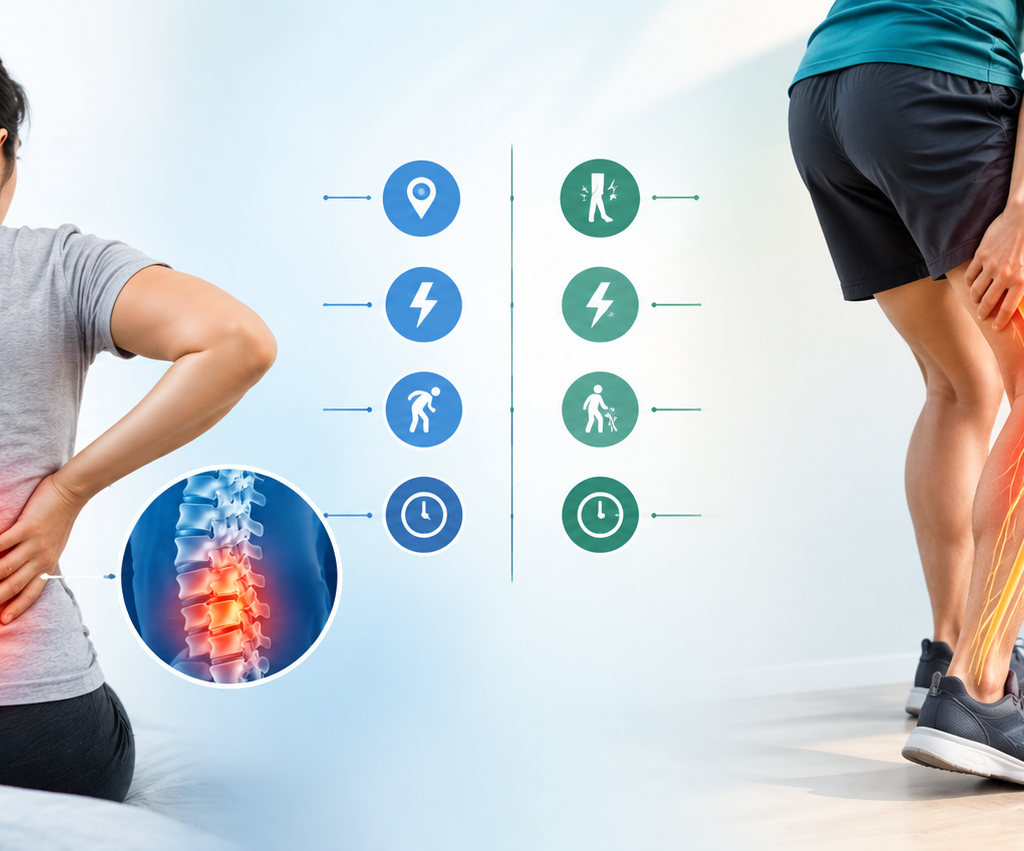 Sciatica vs Regular Back Pain: How to Tell the Difference
