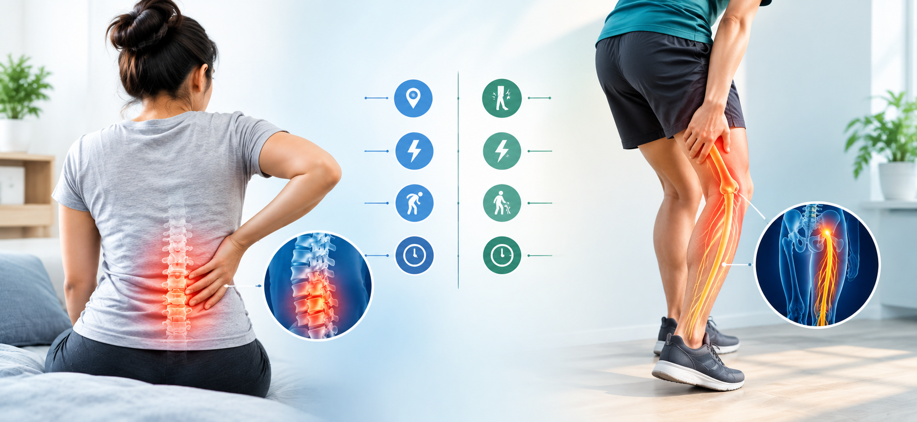 Sciatica vs Regular Back Pain: How to Tell the Difference